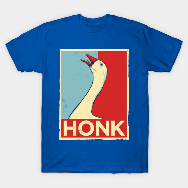 Obey the Horrible Goose T-Shirt by DCLawrenceUK